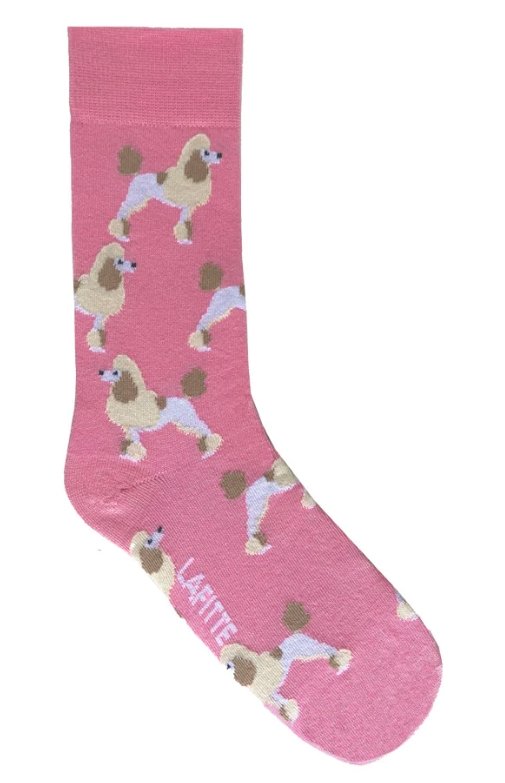 Pink Poodles Patterned Socks | Lafitte | Socks For Him & For Her | Thirty 16 Williamstown
