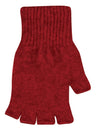 Plain Fingerless Gloves - Berry | Native World | Hats, Scarves &amp; Gloves | Thirty 16 Williamstown