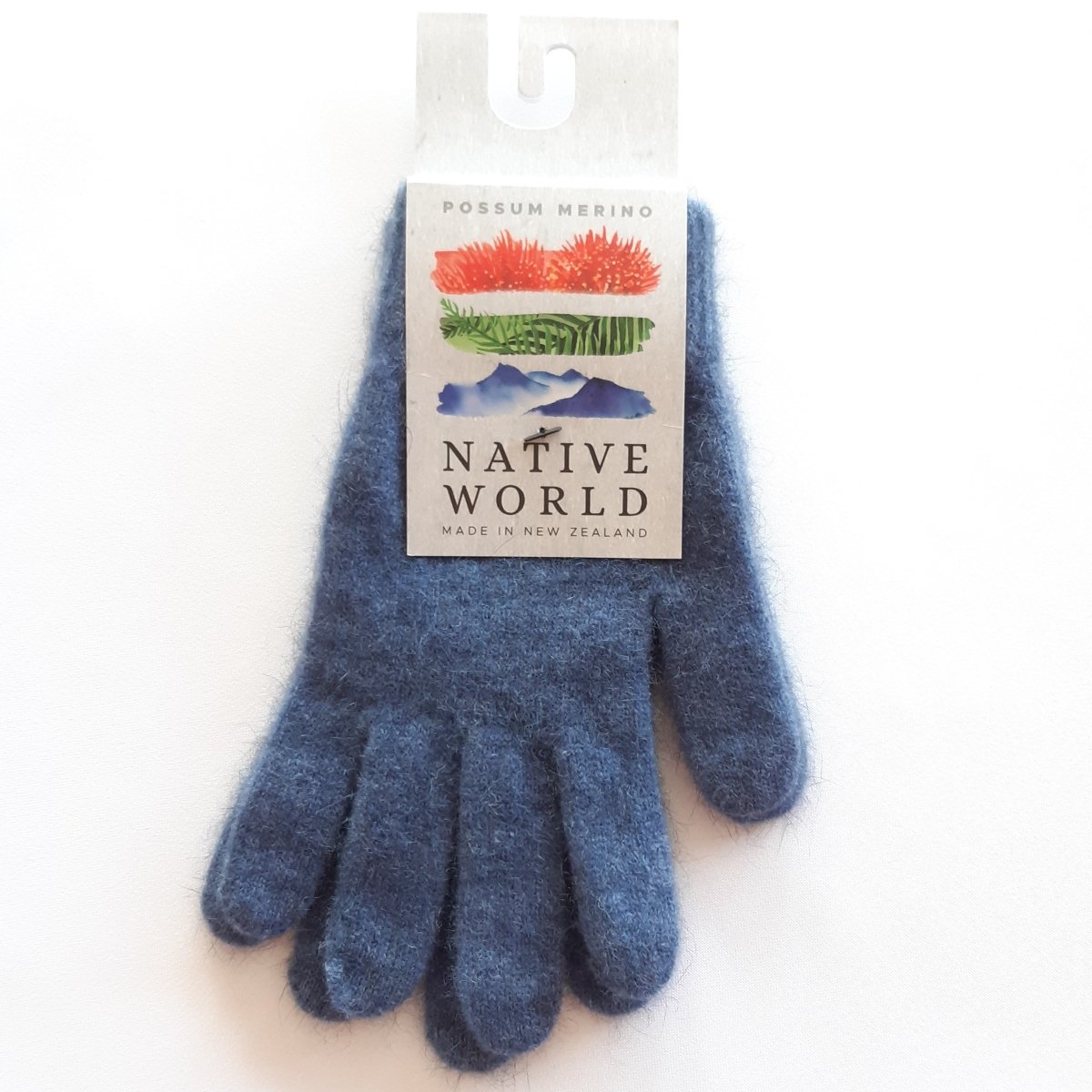 Plain Gloves - Bluebell | Native World | Hats, Scarves &amp; Gloves | Thirty 16 Williamstown