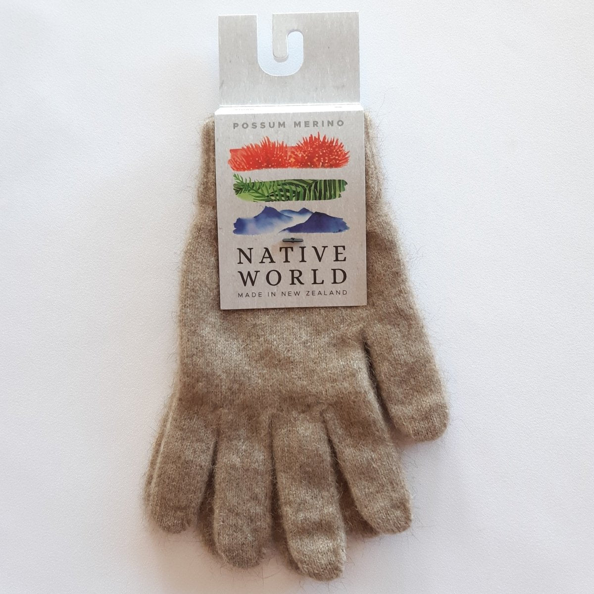 Plain Gloves - Flax | Native World | Hats, Scarves & Gloves | Thirty 16 Williamstown