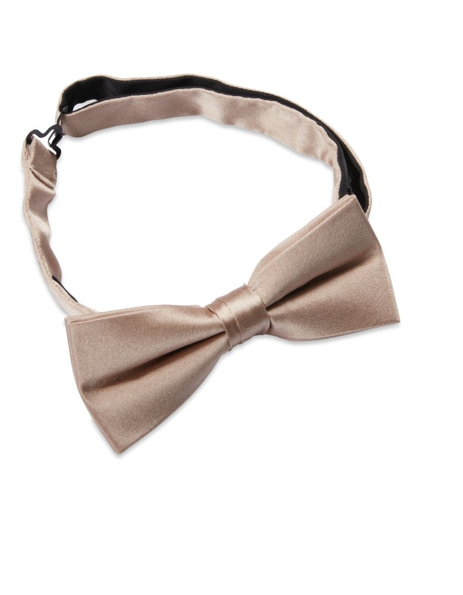 Plain Satin Bow Tie - Champagne | Abelard | Men's Accessories | Thirty 16 Williamstown