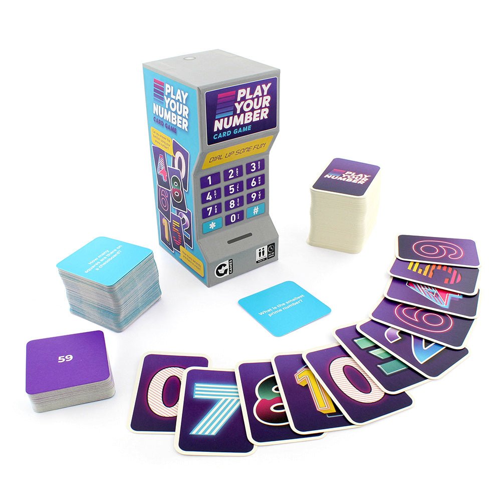 Play Your Number Card Game | Ginger Fox | Games &amp; Quizzes | Thirty 16 Williamstown