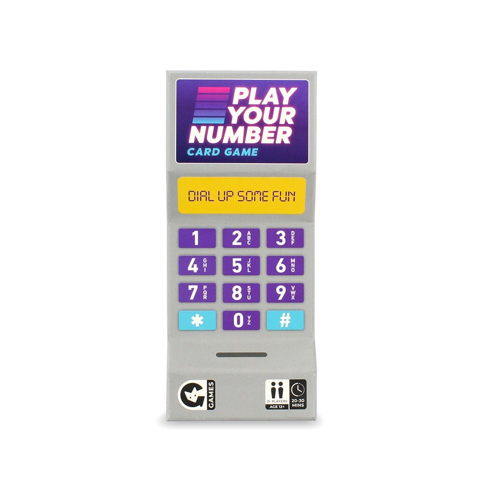 Play Your Number Card Game | Ginger Fox | Games & Quizzes | Thirty 16 Williamstown