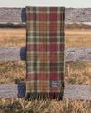 Recycled Wool Scottish Tartan Blankets - Maple Moss | The Grampians Goods Co | Throws &amp; Rugs | Thirty 16 Williamstown