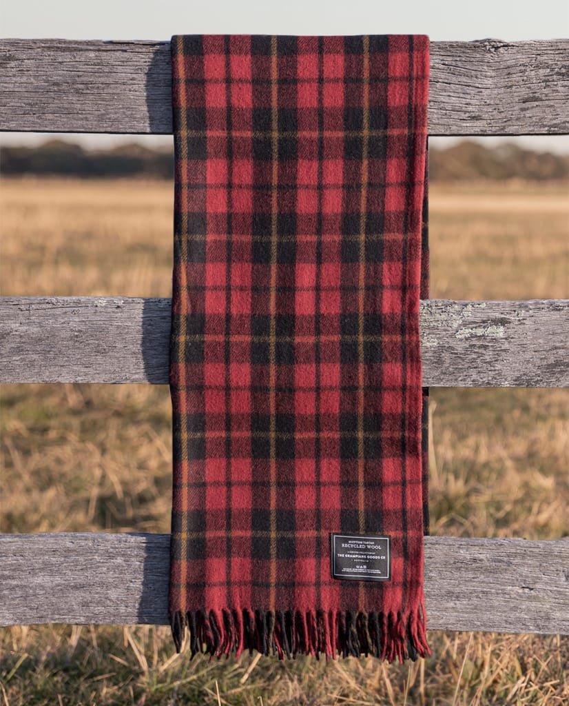 Recycled Wool Scottish Tartan Blankets - Rebellion | The Grampians Goods Co | Throws & Rugs | Thirty 16 Williamstown
