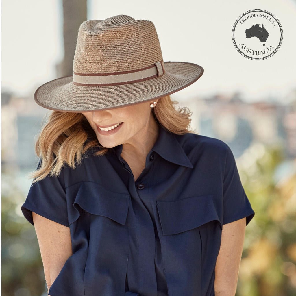 Royston Hat by Deborah Hutton - Camel | Canopy Bay By Deborah Hutton | Sun Hats | Thirty 16 Williamstown