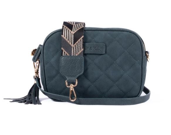 Sally Quilted - Slate | Liv &amp; Milly | Women&#39;s Accessories | Thirty 16 Williamstown