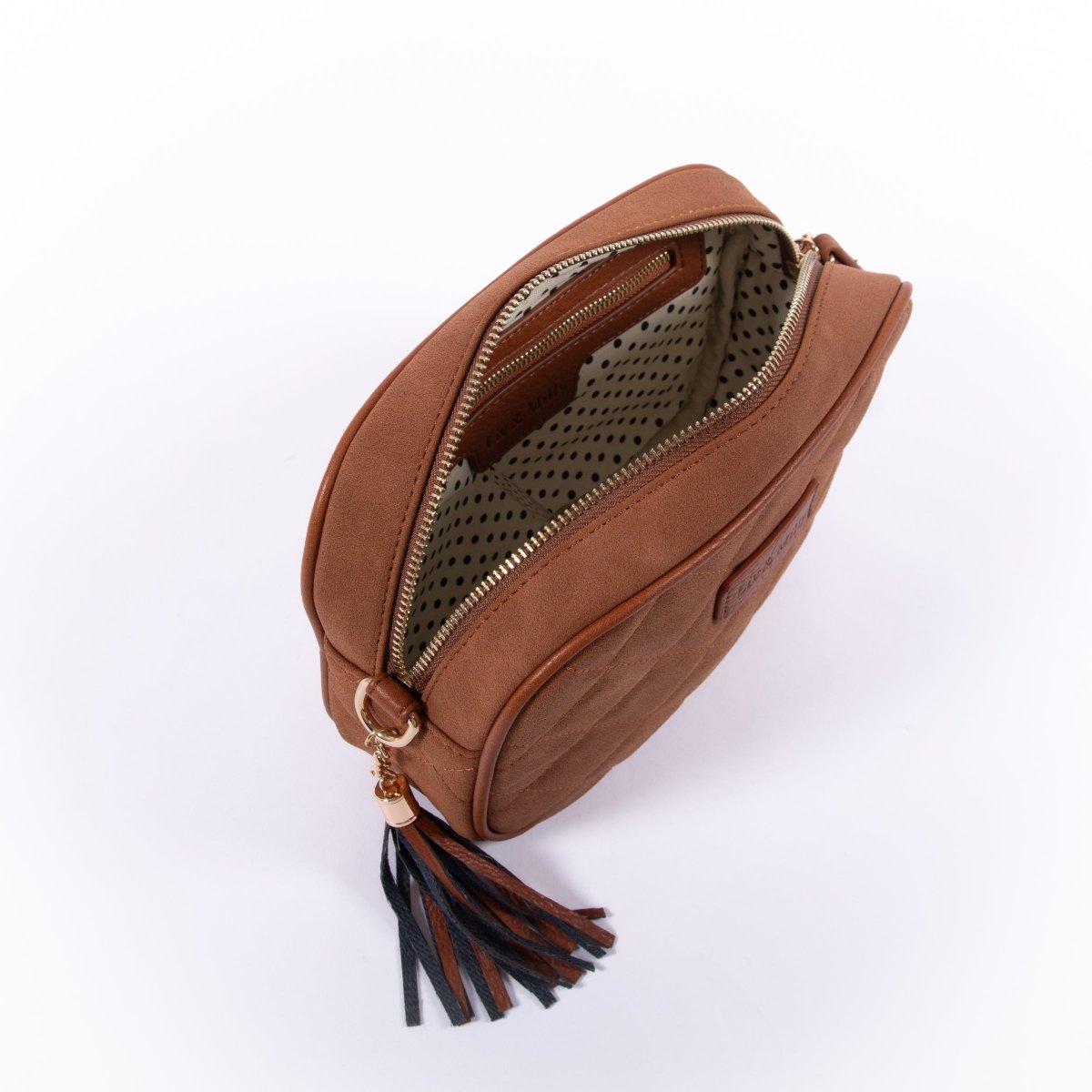 Sally Quilted - Tan Suede | Liv &amp; Milly | Women&#39;s Accessories | Thirty 16 Williamstown