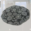 Shower Cap - Black &amp; White Flowers | The Laminated Cotton Shop | Shower Caps | Thirty 16 Williamstown