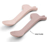 Silicone Spoon Lalee 2 Pack - Powder | Done By Deer | Children&#39;s Dinnerware | Thirty 16 Williamstown