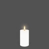 Single Wick Nordic White Pillar (7.8cm x 10.1cm) | Enjoy Living | Flameless Candles | Thirty 16 Williamstown