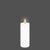 Single Wick Nordic White Pillar (7.8cm x 15.2cm) | Enjoy Living | Flameless Candles | Thirty 16 Williamstown