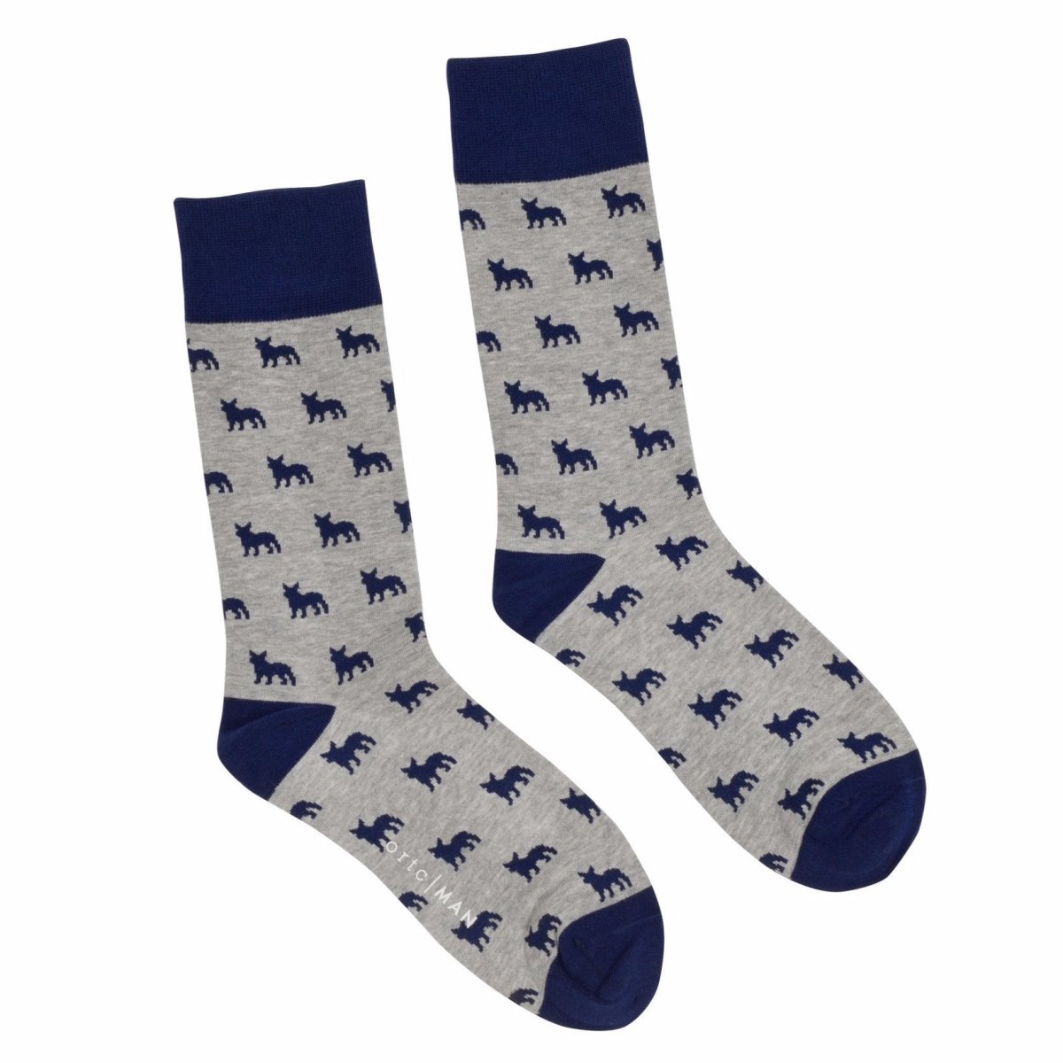 Socks - Grey Frenchies | Ortc | Hats, Scarves, Gloves, Boxers & Socks | Thirty 16 Williamstown