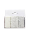 Socks Pack - Pale Grey Melange | Purebaby | Baby &amp; Toddler Socks &amp; Tights | Thirty 16 Williamstown