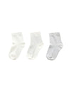 Socks Pack - Pale Grey Melange | Purebaby | Baby &amp; Toddler Socks &amp; Tights | Thirty 16 Williamstown