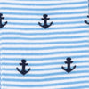 Socks - Pale Stripe Anchors | Ortc | Hats, Scarves, Gloves, Boxers &amp; Socks | Thirty 16 Williamstown