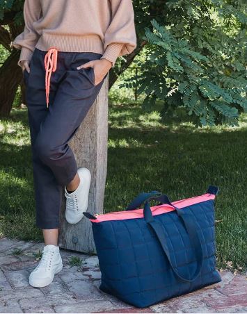 Spencer Carry all Bag - French Navy | Elms + King | Women&#39;s Accessories | Thirty 16 Williamstown