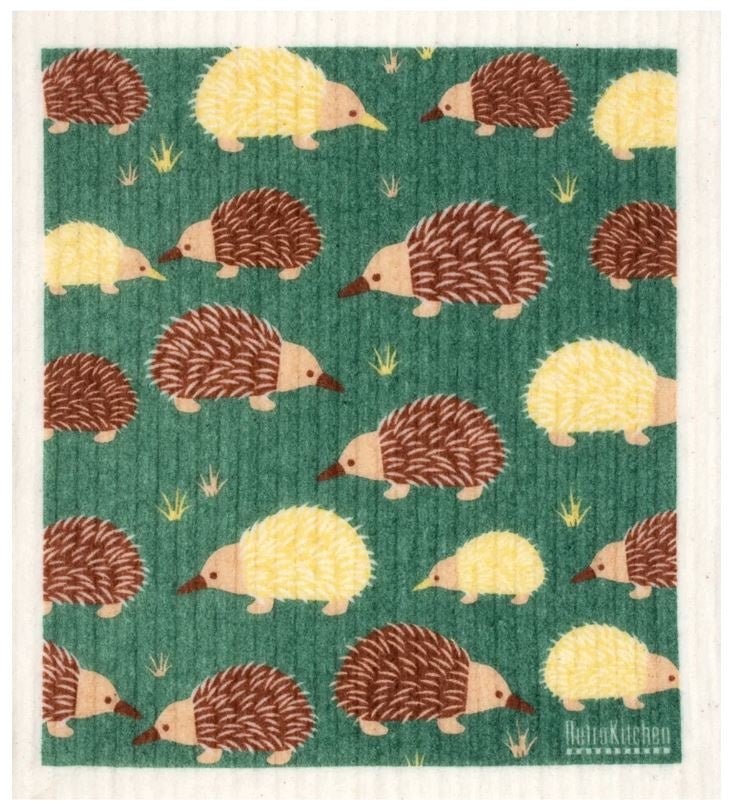 Sponge Cloth - Echidnas | Retro Kitchen | At The Sink | Thirty 16 Williamstown