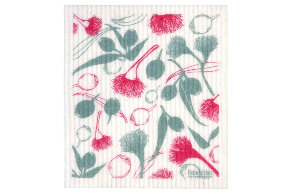 Sponge Cloth - Gumnuts | Retro Kitchen | Kitchen Accessories | Thirty 16 Williamstown