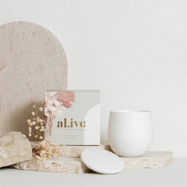 Sweet Dewberry &amp; Clove Soy Candle | Al.ive Body | Home Fragrances | Thirty 16 Williamstown