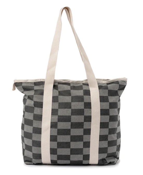 The Beach Bag - Vintage Green Check | Business & Pleasure Co | Beach Collections | Thirty 16 Williamstown