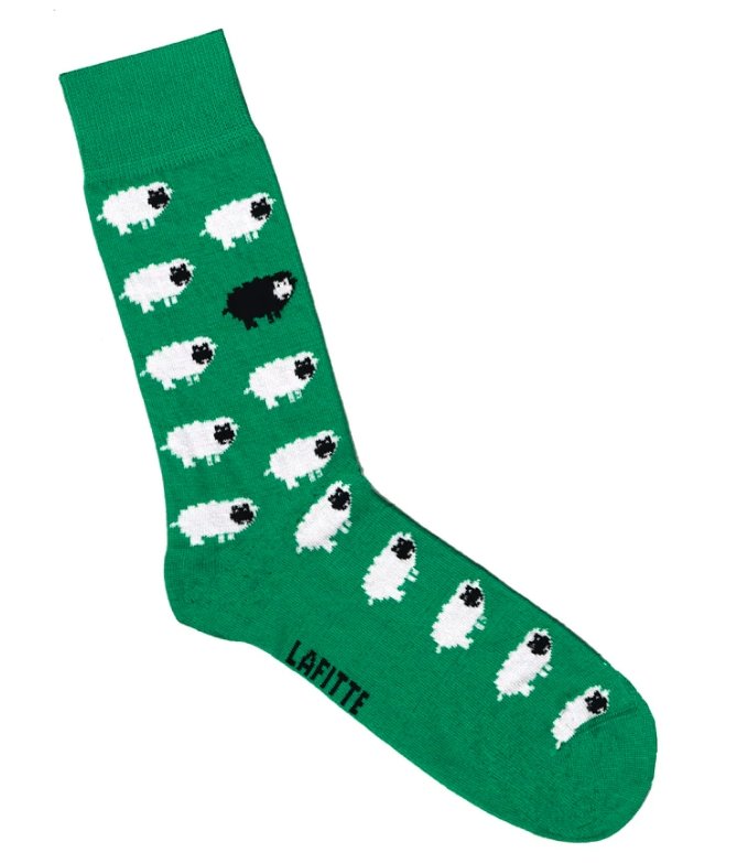 The Black Sheep Patterned Socks | Lafitte | Socks For Him & For Her | Thirty 16 Williamstown