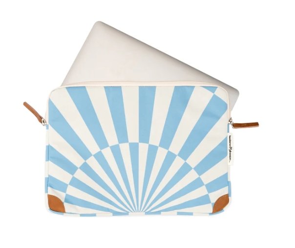 The Laptop Sleeve - Classic Blue Spiral | Business &amp; Pleasure Co | Beach Collections | Thirty 16 Williamstown