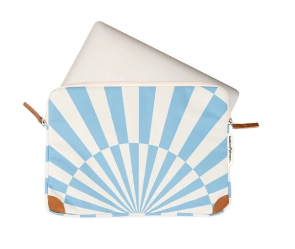 The Laptop Sleeve - Classic Blue Spiral | Business & Pleasure Co | Beach Collections | Thirty 16 Williamstown