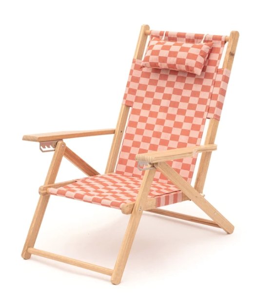 The Tommy Chair - Le Sirenuse Checker | Business & Pleasure Co | Beach Collections | Thirty 16 Williamstown