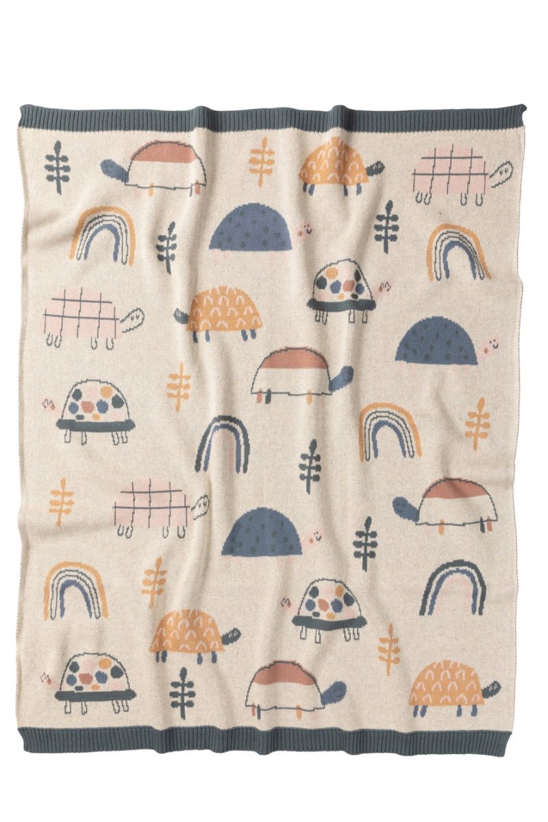Tilly Turtle Blanket | Indus | Bedding, Blankets &amp; Swaddles | Thirty 16 Williamstown