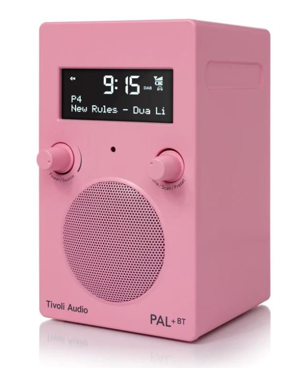 Tivoli Audio PAL+ BT Portable FM/DAB+ Radio with Bluetooth -PINK | Tivoli | Audio | Thirty 16 Williamstown