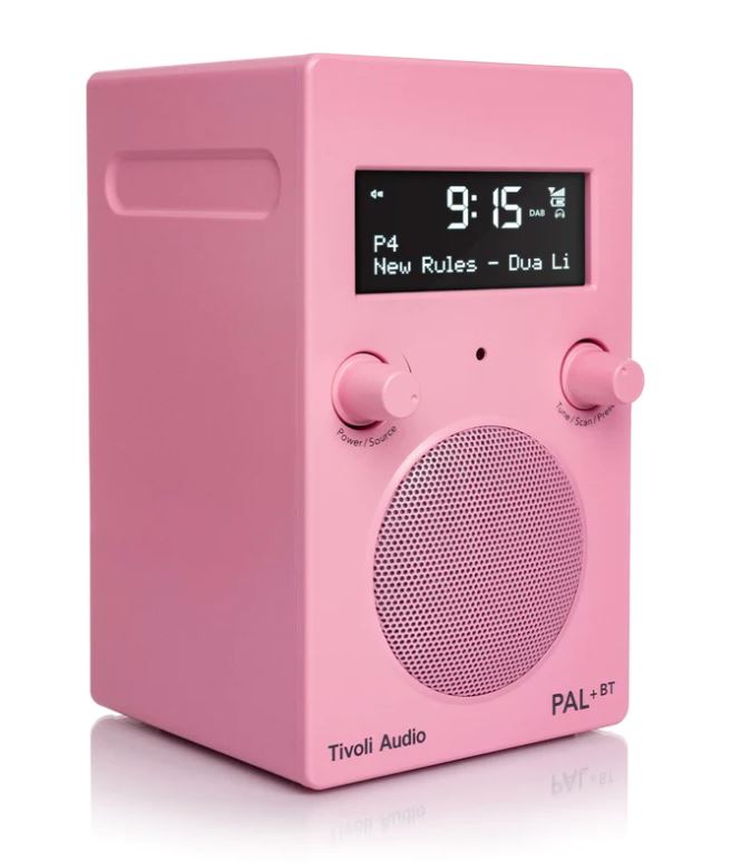 Tivoli Audio PAL+ BT Portable FM/DAB+ Radio with Bluetooth -PINK | Tivoli | Audio | Thirty 16 Williamstown