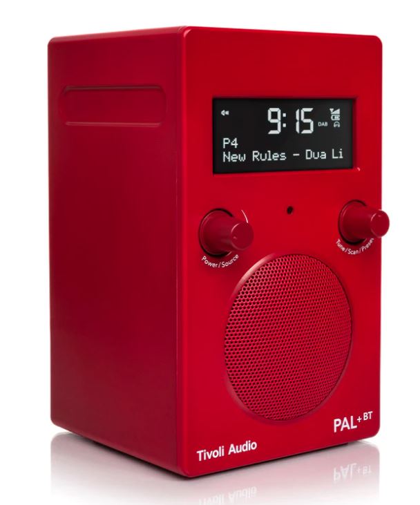 Tivoli Audio PAL+ BT Portable FM/DAB+ Radio with Bluetooth -RED | Tivoli | Audio | Thirty 16 Williamstown