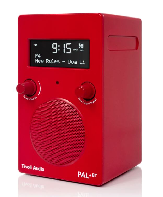 Tivoli Audio PAL+ BT Portable FM/DAB+ Radio with Bluetooth -RED | Tivoli | Audio | Thirty 16 Williamstown