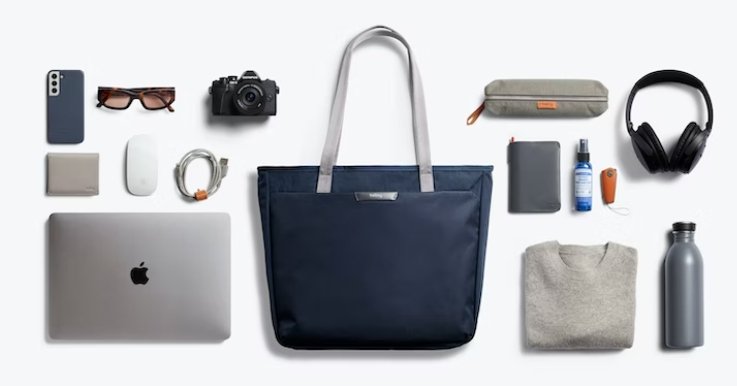 Tokyo Tote - Navy (Second Edition) | Bellroy | Travel Accessories, Bags &amp; Wallets | Thirty 16 Williamstown