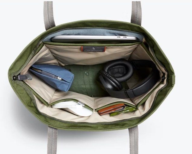 Tokyo Tote - Range Green (Second Edition) | Bellroy | Travel Accessories, Bags &amp; Wallets | Thirty 16 Williamstown