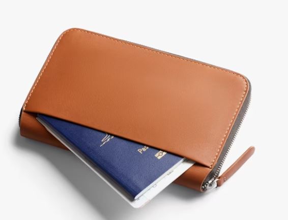 Travel Folio (2nd Edition) - Caramel | Bellroy | Travel Wallets &amp; Accessories | Thirty 16 Williamstown
