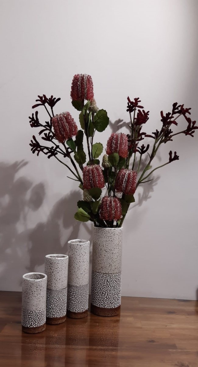 Tube Vase - Mid | J W Ceramics | Pots & Vases | Thirty 16 Williamstown
