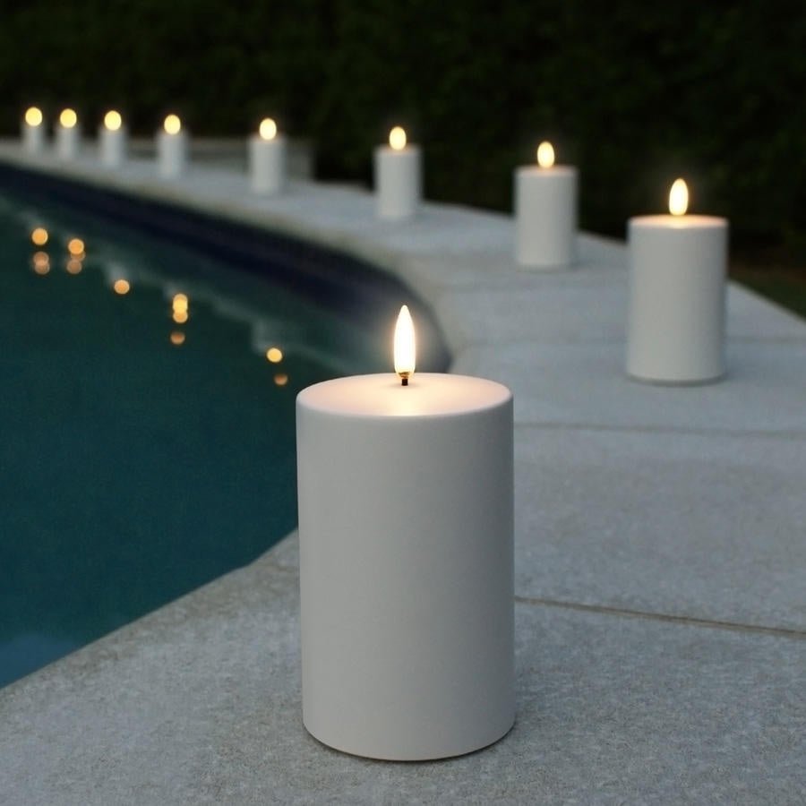 Uyuni Lighting Outdoor Candle (7.8cm x 12.7cm) | Enjoy Living | Flameless Candles | Thirty 16 Williamstown