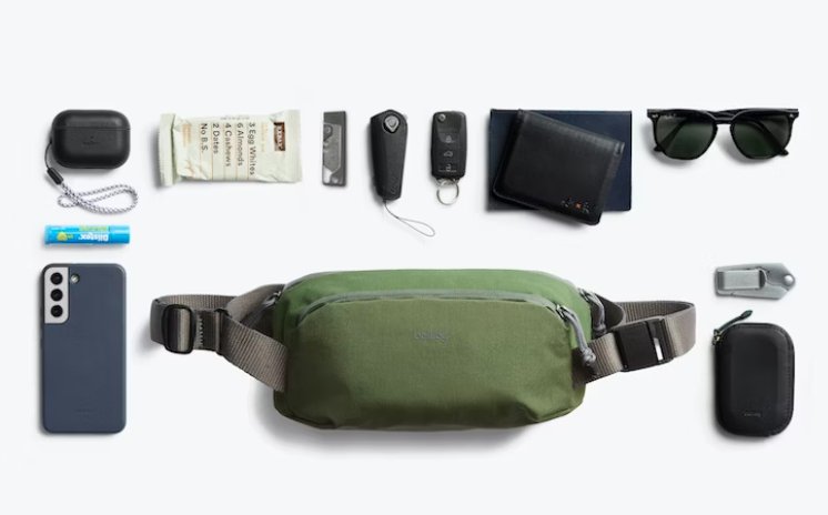 Venture Ready Sling 2.5L - Ranger Green | Bellroy | Travel Bags | Thirty 16 Williamstown