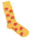 Waratahs Light Gold Patterned Socks | Lafitte | Socks For Him &amp; For Her | Thirty 16 Williamstown