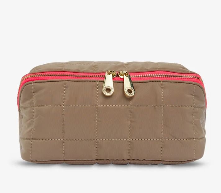 Washbag - Taupe | Elms + King | Women&#39;s Accessories | Thirty 16 Williamstown