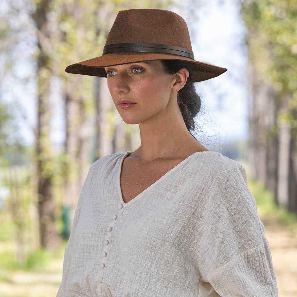 Womens fedora sales winter hats