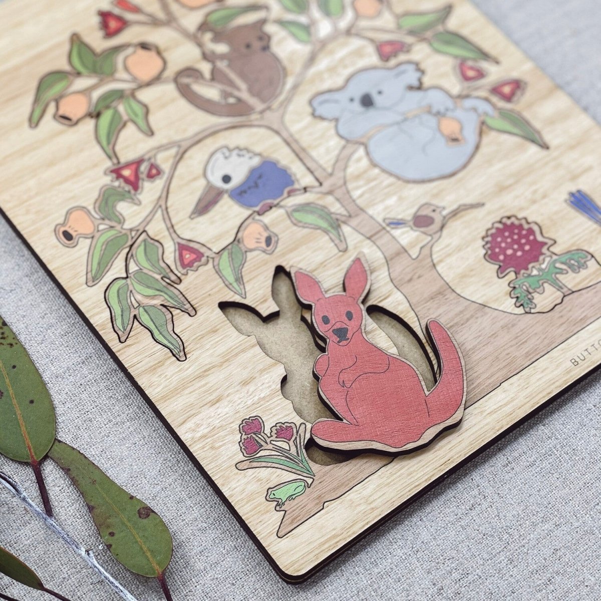 Wildlife Tree Puzzle | Buttonworks Australia | Puzzles & Games | Thirty 16 Williamstown