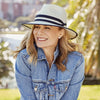 Windsor Hat by Deborah Hutton - Ivory/Navy | Canopy Bay By Deborah Hutton | Sun Hats | Thirty 16 Williamstown