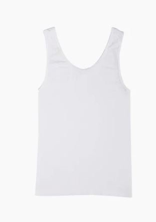 Womens Comfy Bamboo Singlet - White | Bamboozld | Women's Sleepwear | Thirty 16 Williamstown