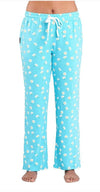 Womens Daisy Bamboo Jersey Sleep Pant - Tiffany | Bamboozld | Women&#39;s Sleepwear | Thirty 16 Williamstown