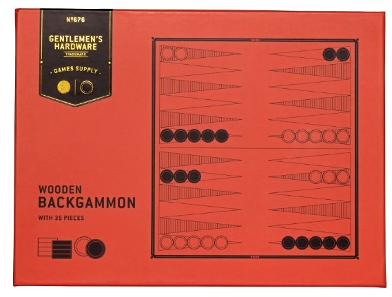 Wooden Backgammon | Gentlemen&#39;s Hardware | Men&#39;s Accessories | Thirty 16 Williamstown