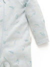 Zip Growsuit - Mint Eucalyptus | Purebaby | Baby &amp; Toddler Growsuits &amp; Rompers | Thirty 16 Williamstown