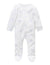 Zip Growsuit - Tree Pale Blue | Purebaby | Baby & Toddler Growsuits & Rompers | Thirty 16 Williamstown